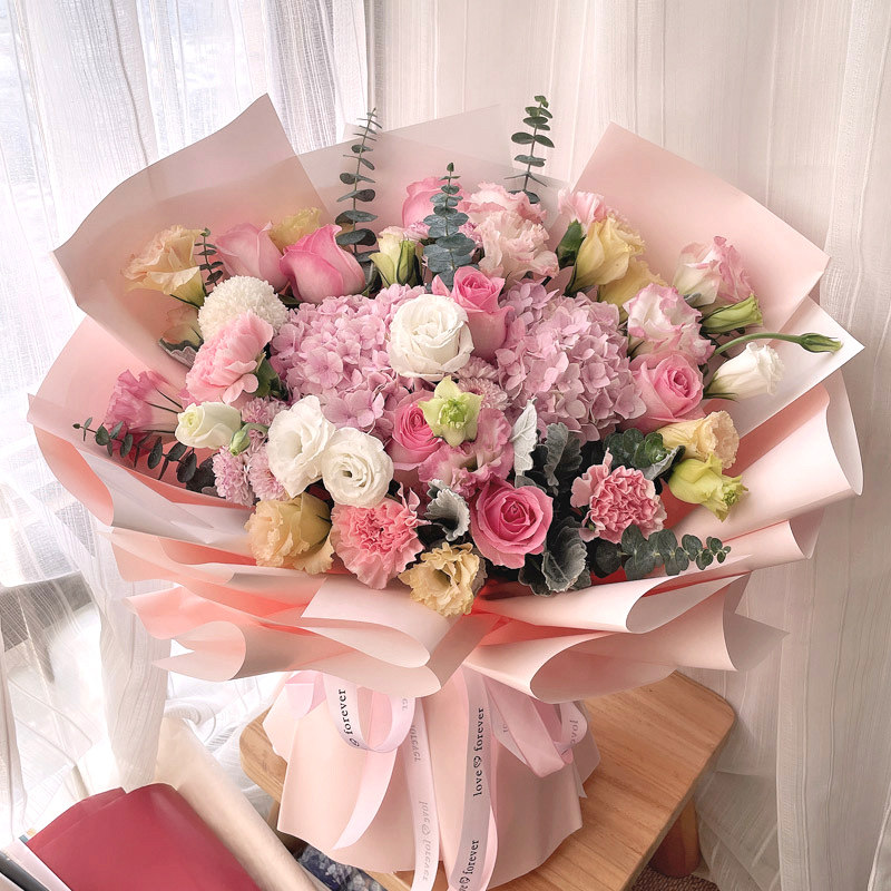天津花店鲜花速递同城配送女友混搭花束妈妈生日礼物母亲节订花