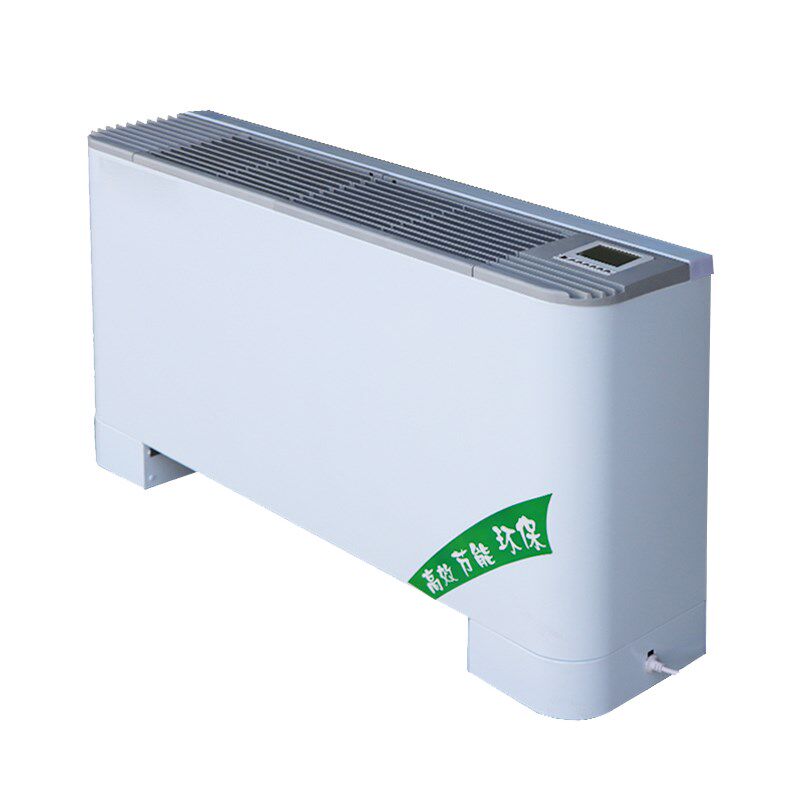 明装通风机盘管水暖冷水双用散热器水冷式空调壁挂式吹风暖气片立