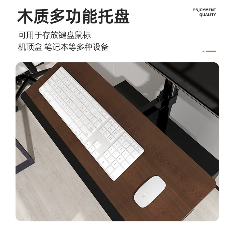 电脑显示器悬浮机械支架 可升降懒人桌电竞座舱 多功能显示器支架