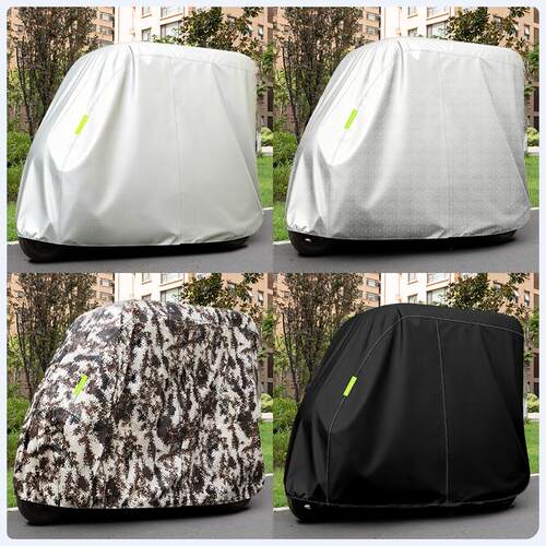 在五羊W007电动三轮车车衣雨棚车罩电瓶车防晒防雨罩装饰配件大全