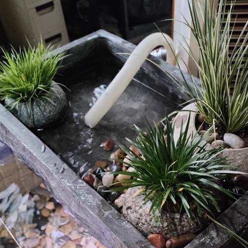 吸水石盆景底盘玄武石盆假山盆景盆大型上水石吸水石底座托盘花盆