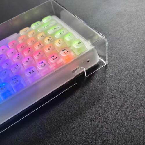 适配机械键盘前行者V99亚克力键盘防尘罩 高透键盘保护盖防尘防水