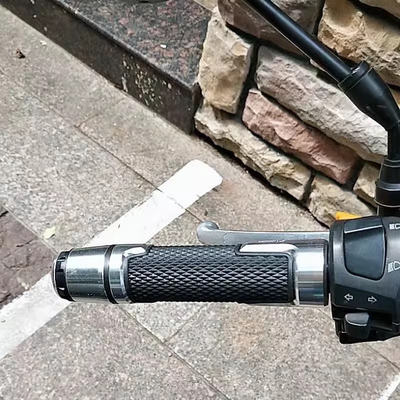 适用奔达 黑旗500改装防滑手把套摩托车拿破仑 450吸汗手把胶配件图片