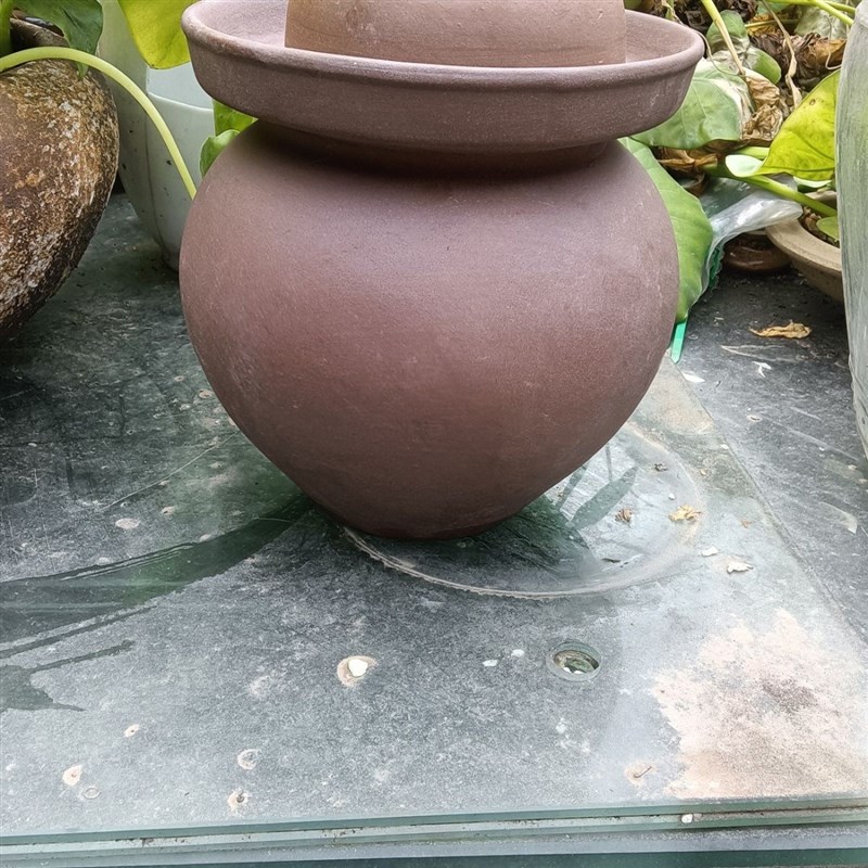 四川泡菜坛子土陶家用无釉陶瓷老式传统酸菜淹制腌菜缸咸菜泥瓦罐