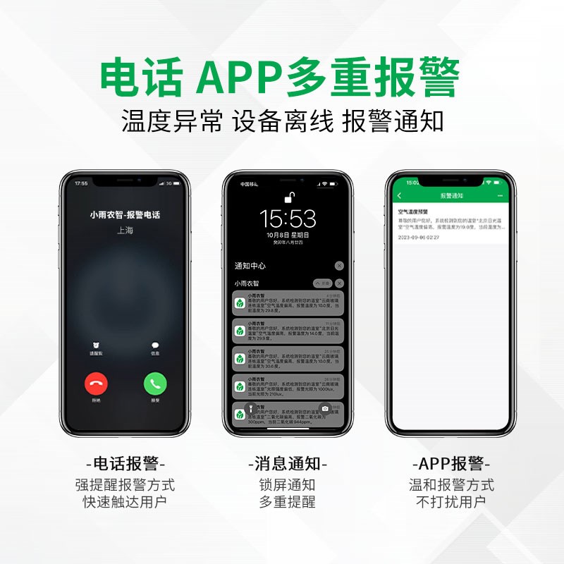 看棚宝大棚温湿度计传感器专用农业温室养殖远程智能监控土壤温度图片