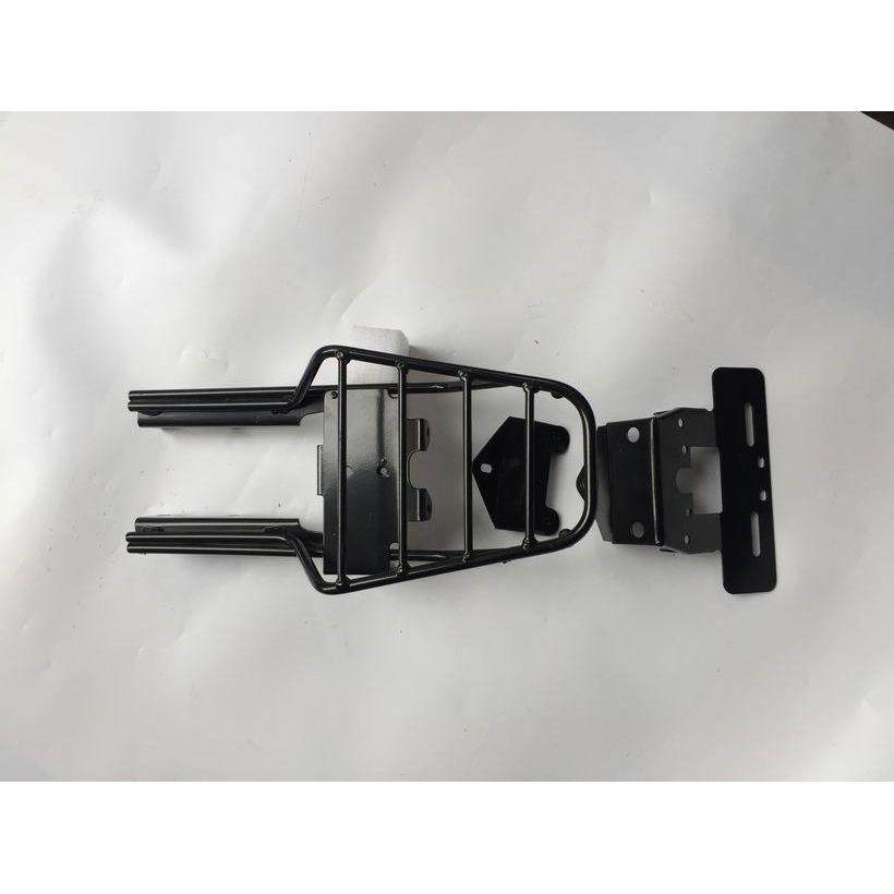 小猴子摩托车金城JC70-7-9后尾翼尾巴电镀铁后货架子尾灯转向灯架