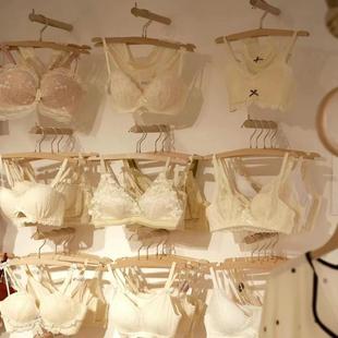 内衣店铺展示架实木挂钩内裤陈列架子上墙壁挂货架INS风简约点挂