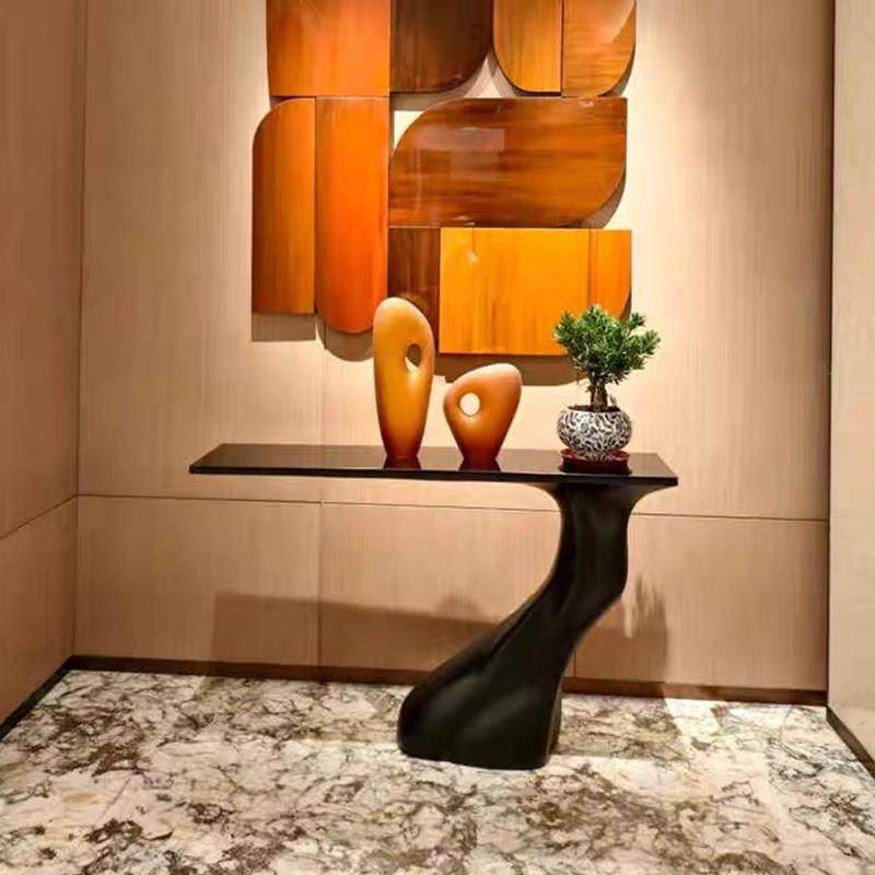 设计师款创意异形玻璃钢树根玄关台家用酒店别墅走廊入户玄关桌子,住宅家具,玄关台,淘宝优惠券,粉丝福利购,淘宝优惠卷