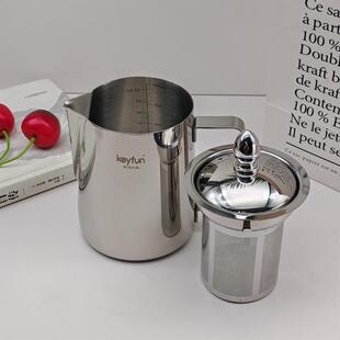 316L不锈钢泡茶壶过滤冲茶器家用茶具滤茶泡茶杯茶水分离神器