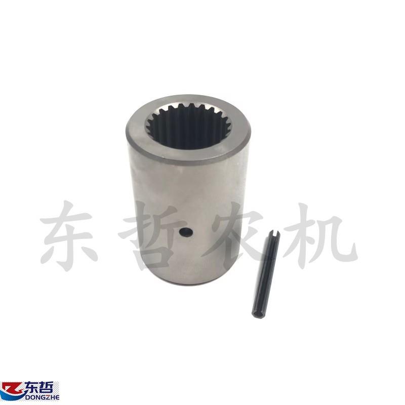 迪尔5-754/854/5E954拖拉机前桥轴链接套R222832前桥驱动轴花键套