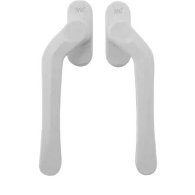 亚尔五金断桥铝平开窗执手方轴把手纱帘一体执手