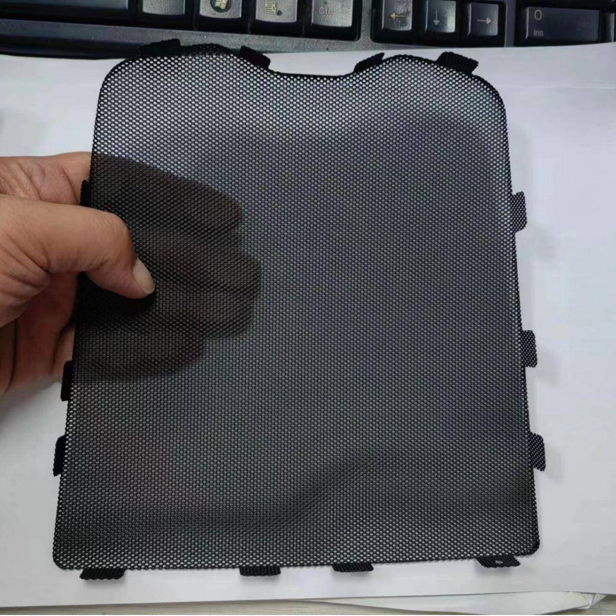 金属喇叭网汽车音响喇叭网蚀刻冲压菱形网罩防尘保护音响过滤网罩