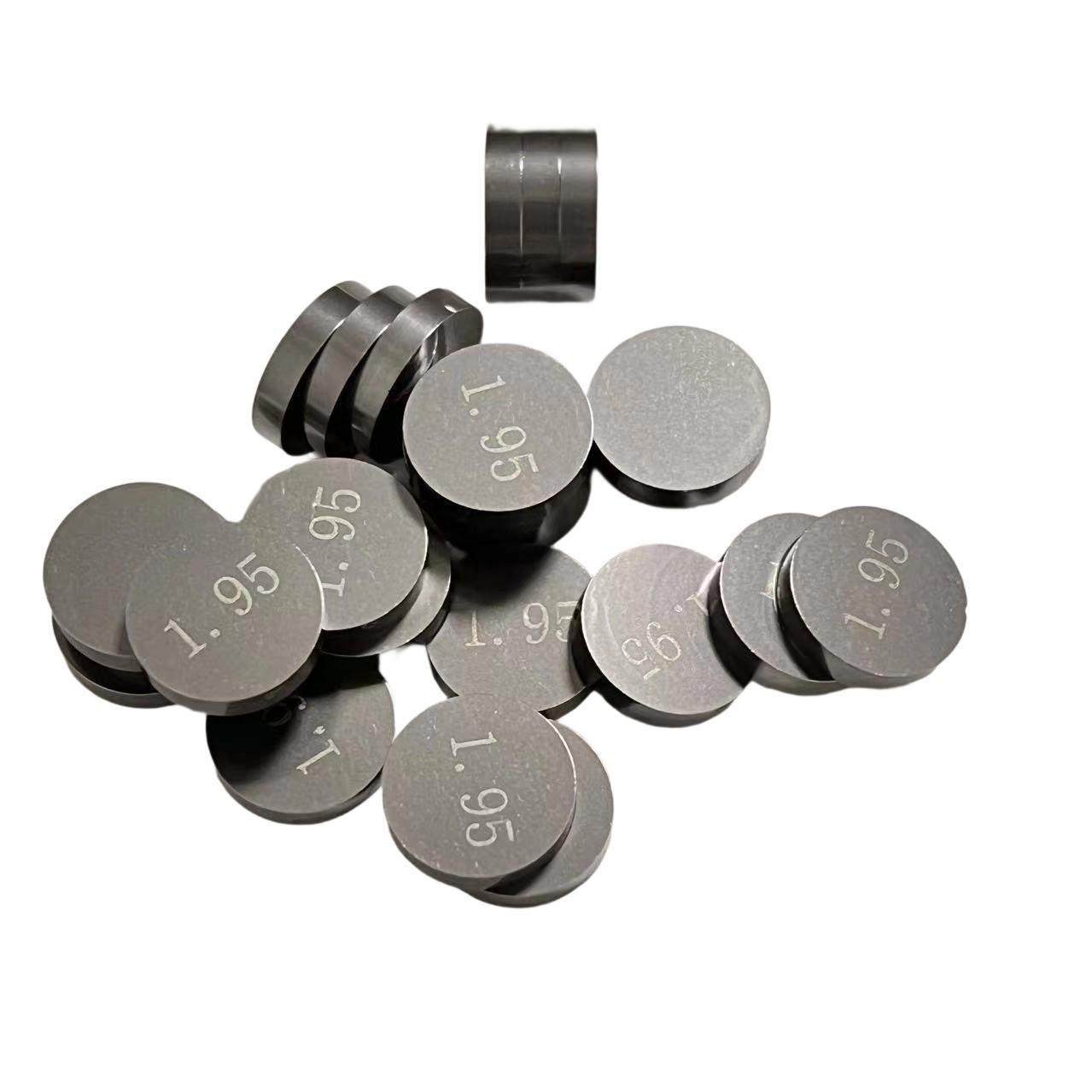摩托车气门间隙垫片D2高硬度材料7.48直径1.20-3.50mm 0.05分档