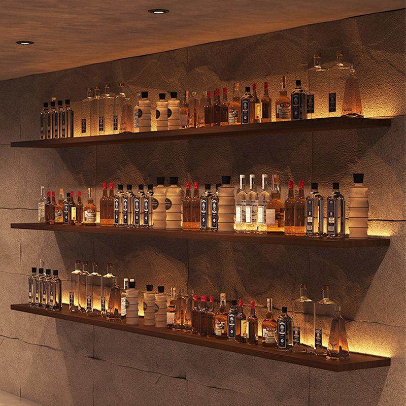 储物架酒架强化墙挂墙架实木吧台一字吧台饮料墙挂隔断酒柜,住宅家具,酒架,淘宝优惠券,粉丝福利购,淘宝优惠卷