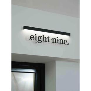 烤漆字螺杆高脚实心立体铁艺字企业背景形象墙广告字门头招牌定制