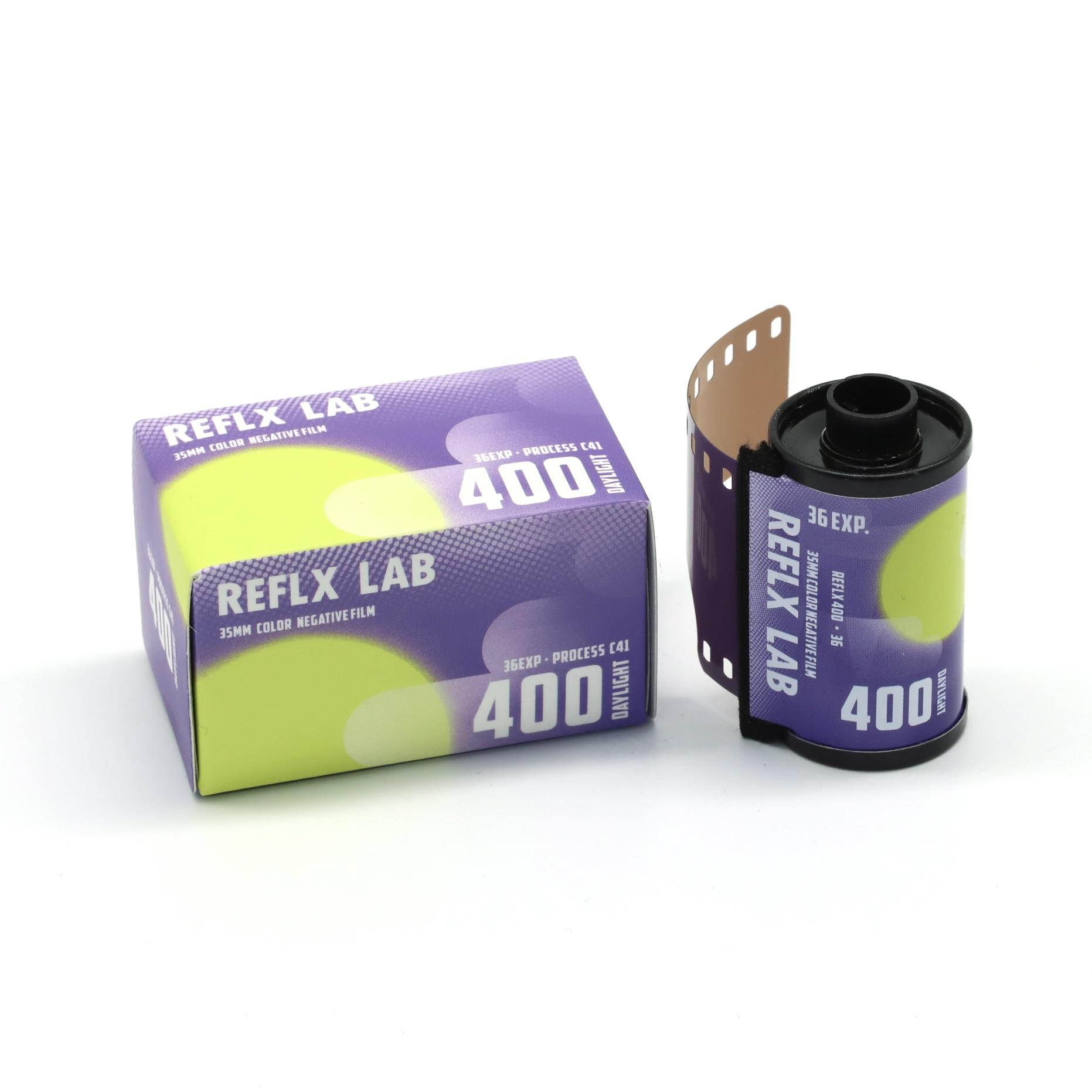 Reflx Lab 400D 5207胶卷 无碳电影卷 36张 油漆暗盒 c41