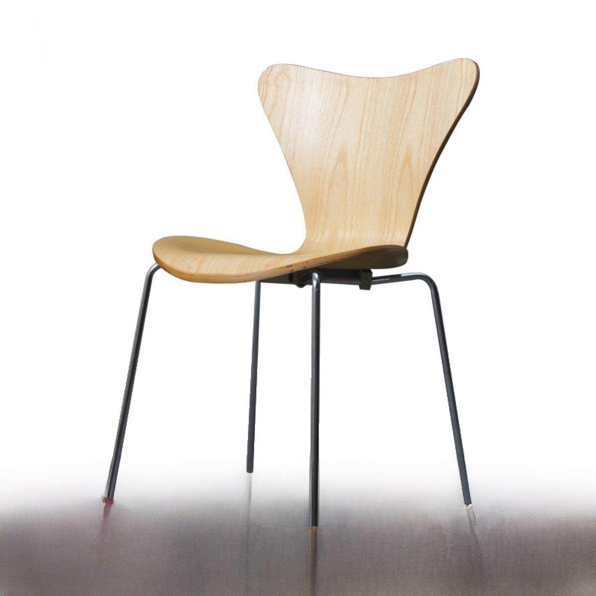 餐椅家居现代简约铁7形椅网红靠背斯堪的纳维亚实木弯木椅谈判椅,住宅家具,餐椅,淘宝优惠券,粉丝福利购,淘宝优惠卷