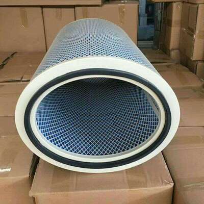 万泽现货供P19111椭圆形除尘滤筒 椭圆阻燃滤芯空气过滤芯