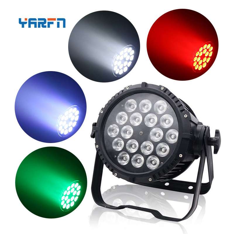 18*10W防水帕灯RGBW铸铝par灯 IP5 LED 舞台染色灯婚庆频闪效果灯
