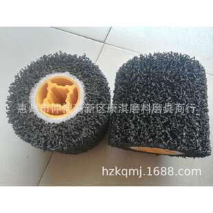 拉丝轮抛光轮120x100x19不锈钢金属镜面抛光拉丝机轮