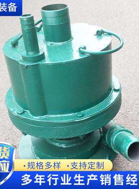 矿用风动潜水泵 气动涡轮排污水泵 当日发货FQW50-25/W风动潜水泵