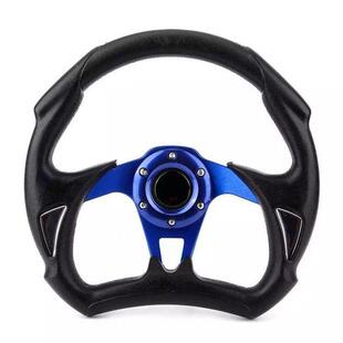 改装方向盘13寸方向盘320MM通用型PVC+碳纹方向盘STEERING WHEEL
