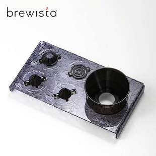 Brewista SERIES手沖咖啡V60錐型籃型四合一過(guò)濾杯 魔方濾杯X