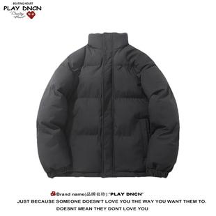 PLAY DCDN冬季棉服男高级感羽绒棉衣立领美式面包服