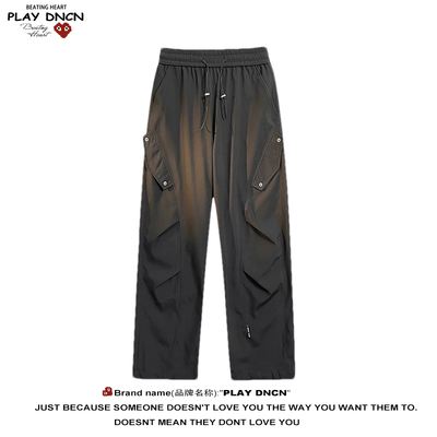 PLAY DCDN美式工装裤休闲新款潮流宽松直筒裤百搭运动潮牌休闲裤