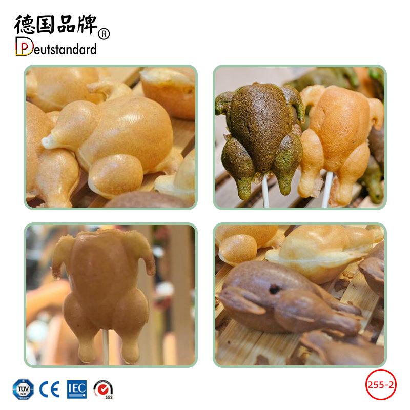 烤鸡华夫饼肥鸡华夫松饼机鸡华夫饼机烘烤炉松饼数显温控商用摆摊