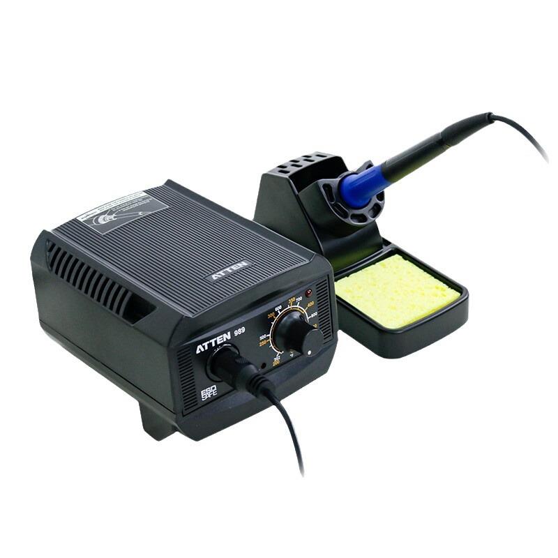 安泰信AT-989焊台工业级洛铁焊接维修工具恒温可调温锡焊电烙铁