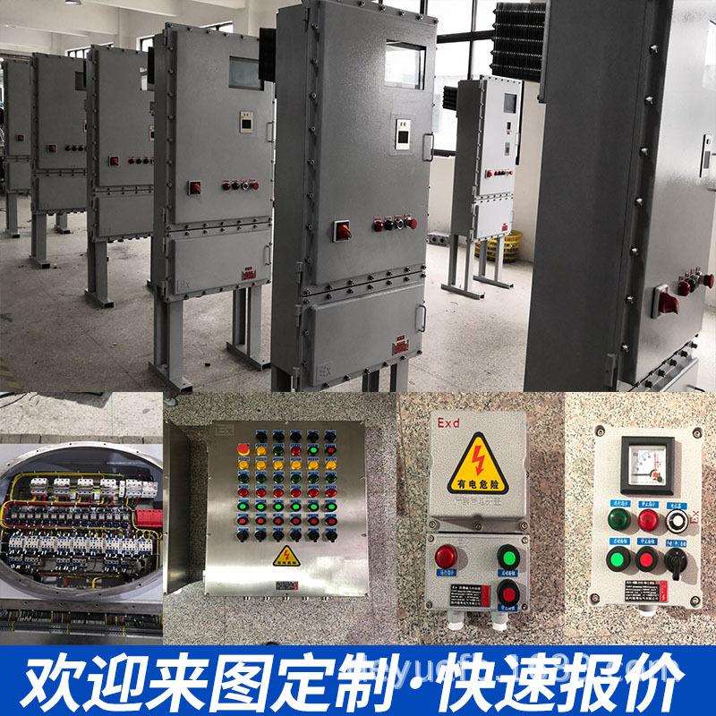 非标防爆配电箱/ 户外防雨IP66/ 三防电柜/防爆等级EXdIIBT4