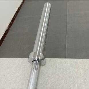 举重杠铃杆健身房训练用奥杆家用直杆深蹲抓举杆加租大孔杠铃杆