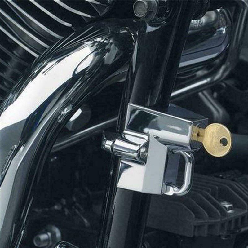 哈雷摩托车XL883 1200 大滑翔 软尾 戴娜 22 25 32MM通用头盔锁