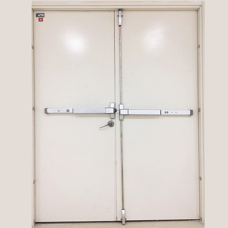 凯迪诗 消防通道锁带报警消防门推杠推杆锁平推式防火门锁逃生锁