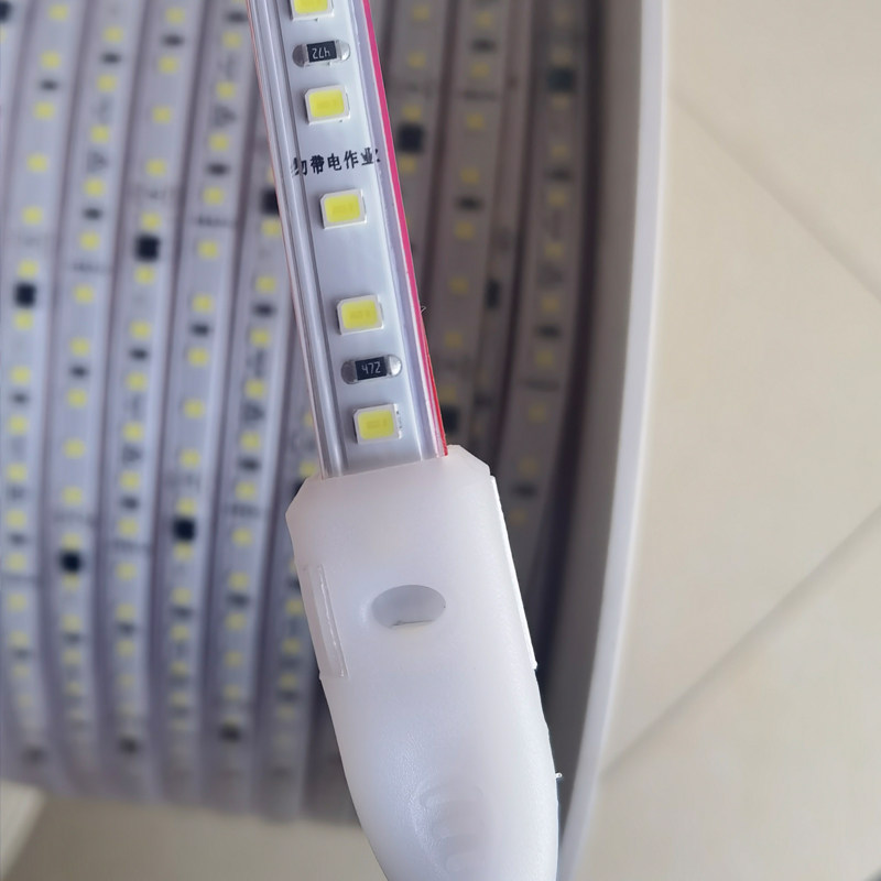 220v带背胶贴款家装户外公园亮化装饰线条灯24v防水下景观灯带