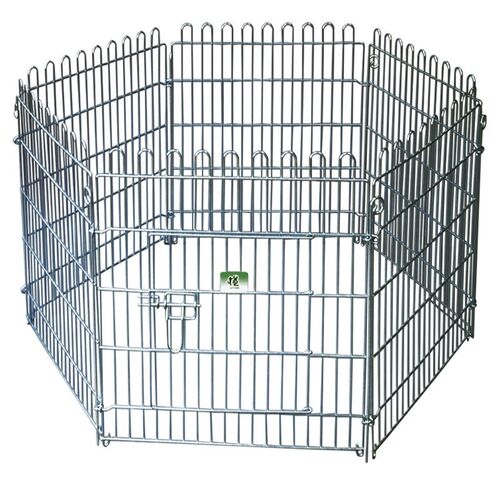 家用加粗室内折叠宠物围栏可拆装狗笼子隔离栅栏中型犬小型犬阳台