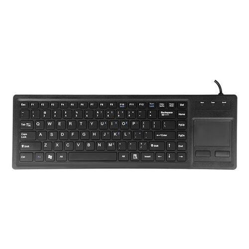 浩宇特DX-87F触控板键盘外置一体鼠标工控机柜大型设备专用接配件