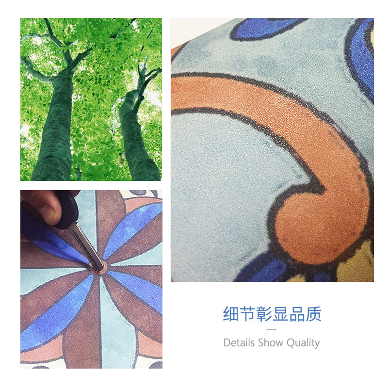 客厅地板贴纸防水耐磨自粘厨房阳台地面翻新装饰贴画防滑花瓷砖贴