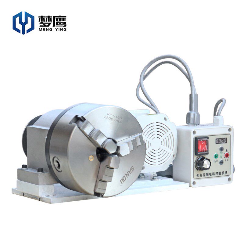 可调速三爪夹头抛光机电动无刷马达动力头总成木工车床模具打磨机