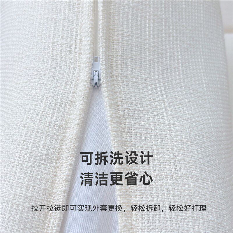 订做粗麻沙发垫透气60D高密度海绵垫加厚实木沙发垫双面藤席靠垫
