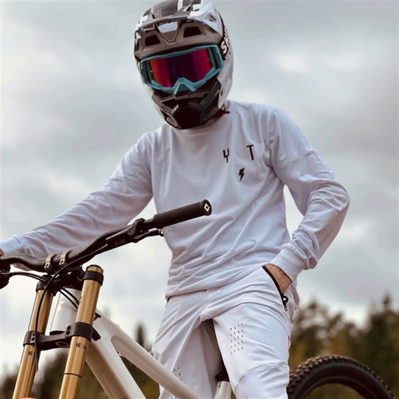 YT速降服山地车速降服骑行速干耐磨透气夏季长袖高弹上衣 CCBIKE