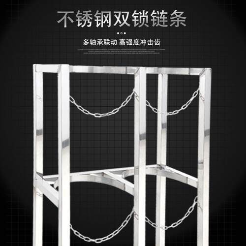 各种规格不锈钢防倒气瓶固定架氧气乙炔瓶安全架加厚钢瓶防倾倒架