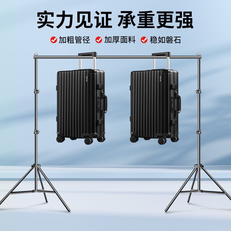 2*3米背景架拍照摄影用背景布黑色吸光影棚道具拍摄支架白布照相