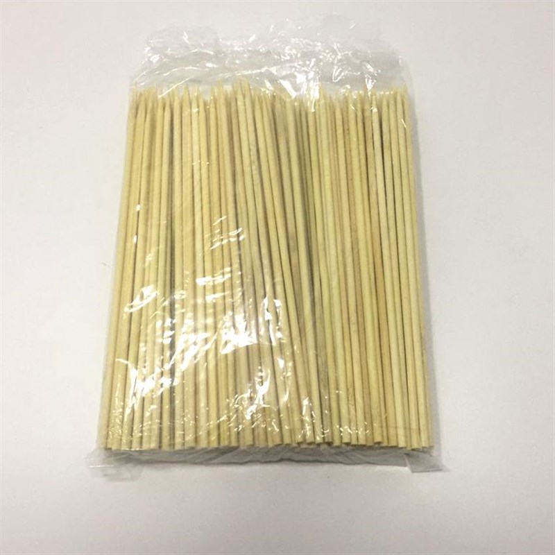 优质一次性竹签3.0cm烧烤鸡排鸡柳热狗烤肠丸子串长度15cm短签子