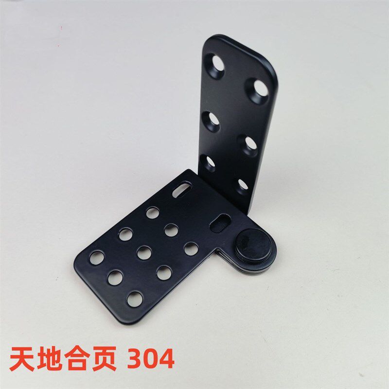 不锈钢天地铰链偏轴生态门不锈钢L合页隐形门铰链屏风门全屋定制