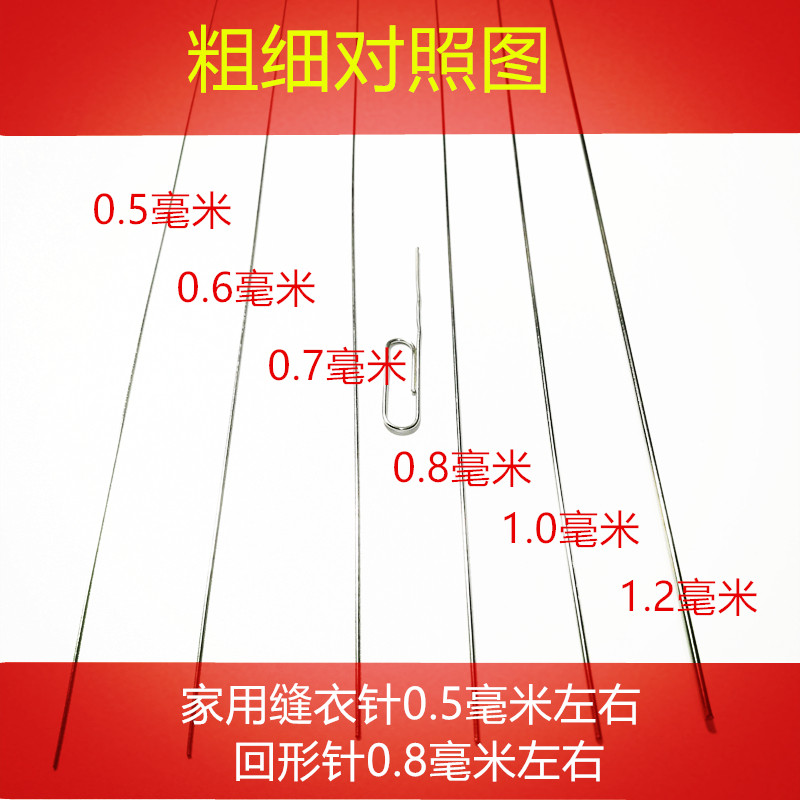 304不锈钢丝细软养蜂巢框蜂片扎丝钢筋绑扎吊牌线24号不生锈铁丝