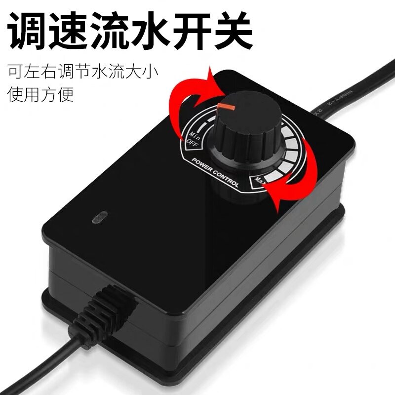 工程微型无刷开槽机切割机水钻开孔鱼缸供抽潜水泵直流12V小水泵