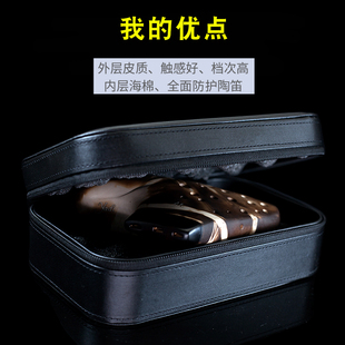 陶笛盒 手提包 适用12孔三管复管中音AC调陶笛安全防震乐器礼品盒