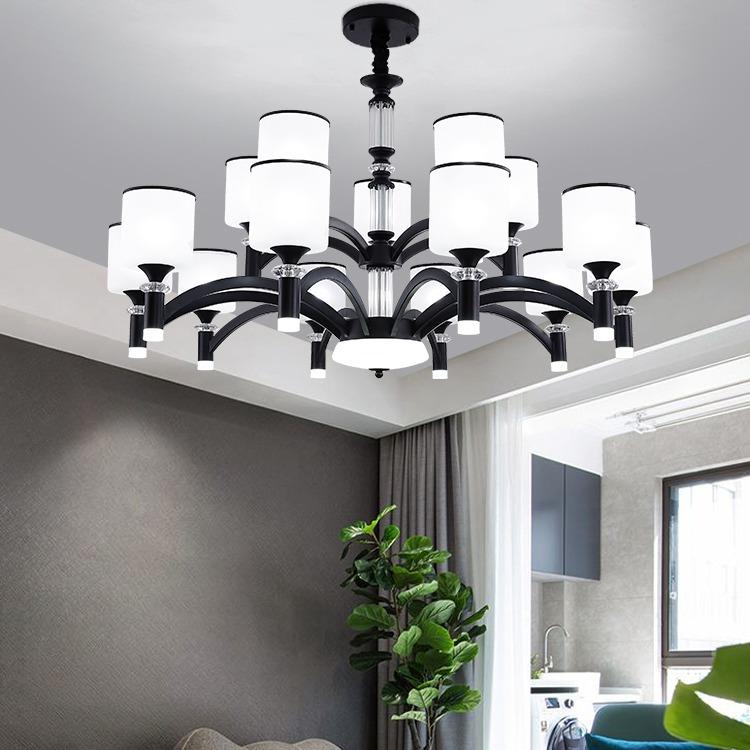 2024年新款北欧客厅吊灯现代简约大厅灯大气主灯餐厅卧室中山灯具